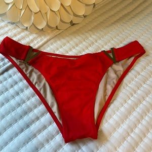 Victoria Secrets Red Bikini Bottom